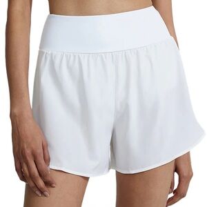 Varley Women's Derby White Athletic Shorts Size Medium M